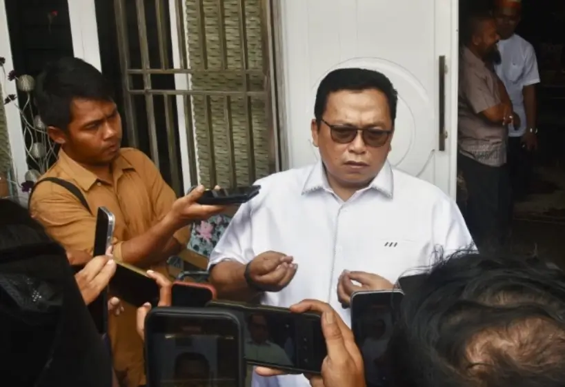 Wabup Kubu Raya Sukiryanto saat open house Idulfitri di Pontianak bersama masyarakat, (24/3/2026).