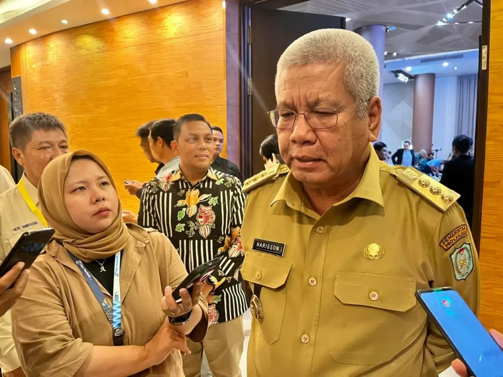 Sekda Kalbar Harisson Azroi menyampaikan kebijakan Work from Anywhere (WFA) bagi ASN di lingkungan Pemerintah Provinsi Kalimantan Barat menjelang libur Idulfitri 2026.