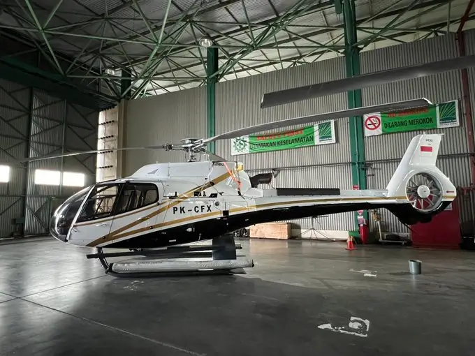 SAR gabungan melakukan pencarian helikopter PK-CFX di wilayah perbukitan Sekadau Kalimantan Barat.