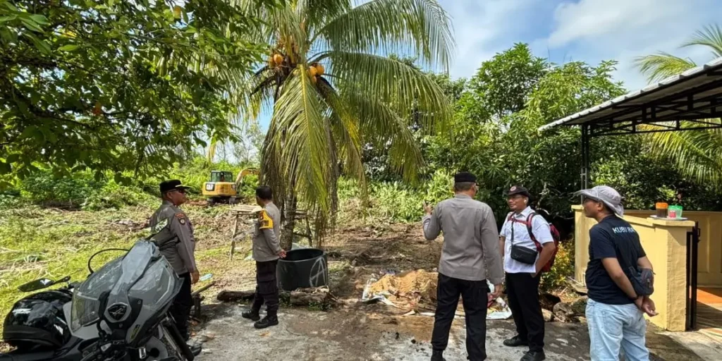 pembangunan embung di Kubu Raya untuk pencegahan kebakaran hutan dan lahan.