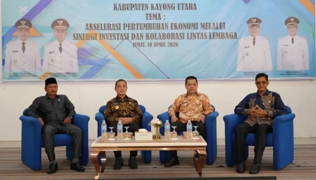 Gubernur Kalbar Ria Norsan saat menghadiri Musrenbang RKPD 2027 di Kayong Utara.