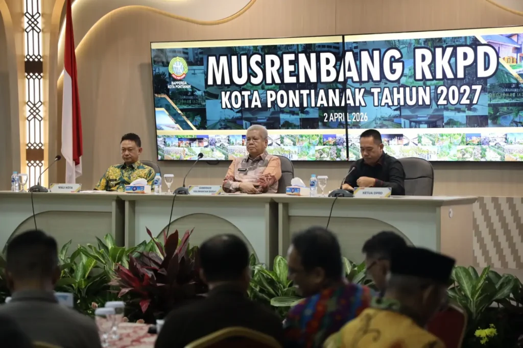 Wali Kota Pontianak Edi Rusdi Kamtono membuka Musrenbang RKPD Kota Pontianak Tahun 2027.