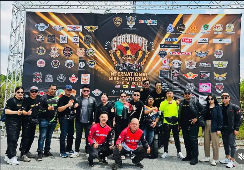 Para riders YNCI saat touring ke negeri jiran tahun lalu.