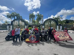 Para riders YNCI saat touring ke negeri jiran tahun lalu.