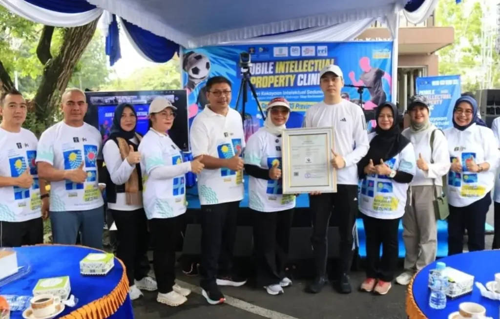 Erlina Ria Norsan menghadiri Hari Kekayaan Intelektual Sedunia 2026 di Ayani Megamal Pontianak.