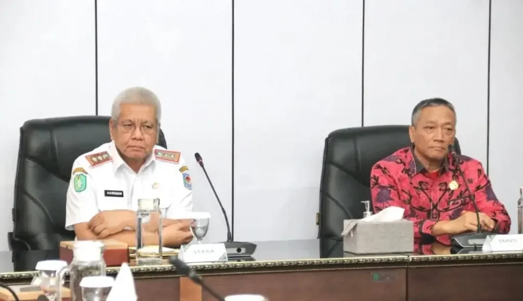 Sekda Kalbar Harisson tinjau BPSDM Kalbar untuk PKN Tingkat II (1/4/2026).