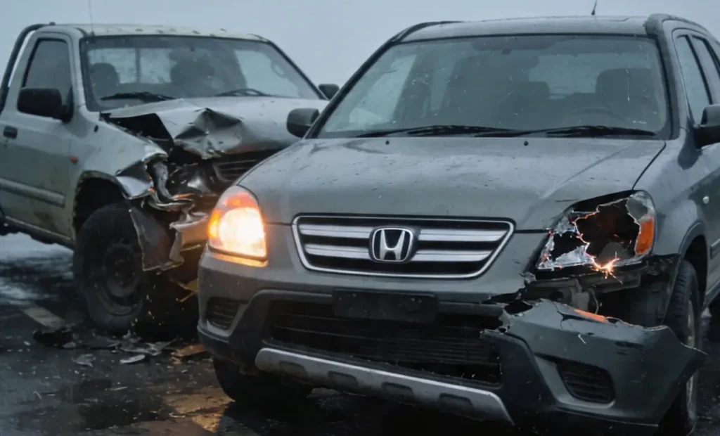 Ilustrasi - kecelakaan CR-V tabrak pick up di Beduai Sanggau.