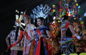 Grand Final Bujang Dara Gawai Kalbar ke-40 di Rumah Radakng Pontianak, Sabtu (23/5/2026).