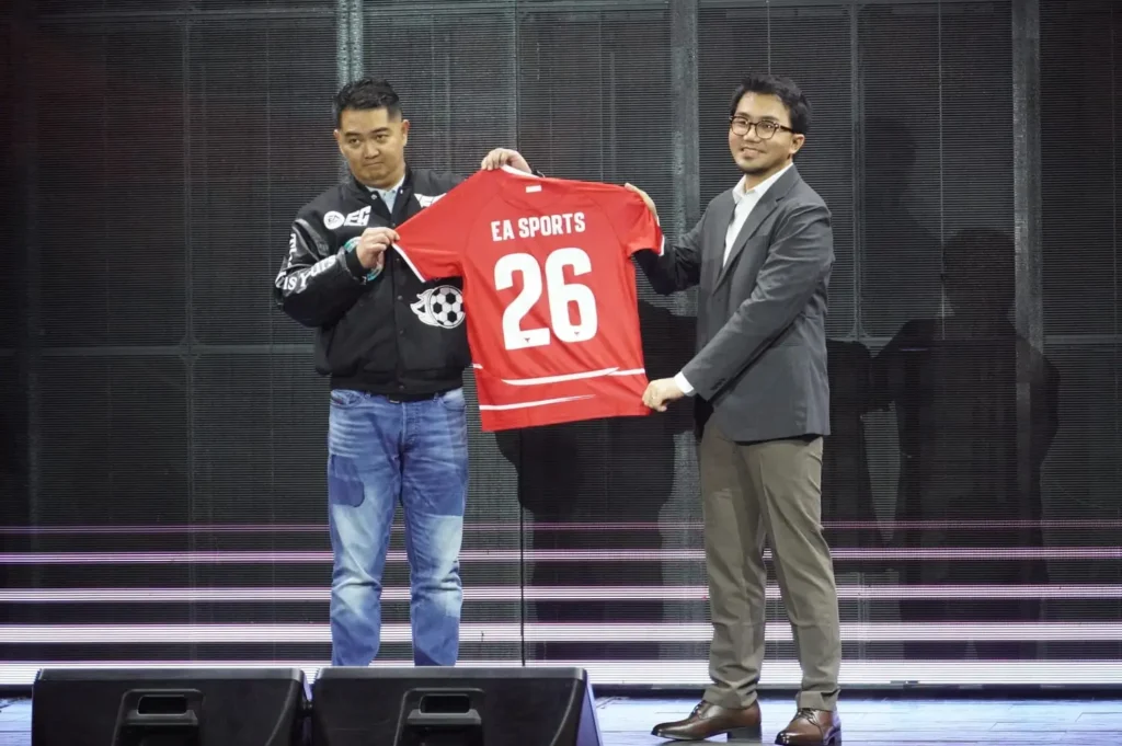 Timnas Indonesia tampil di gim sepak bola EA Sports FC sebagai bagian perkembangan industri olahraga digital Indonesia.