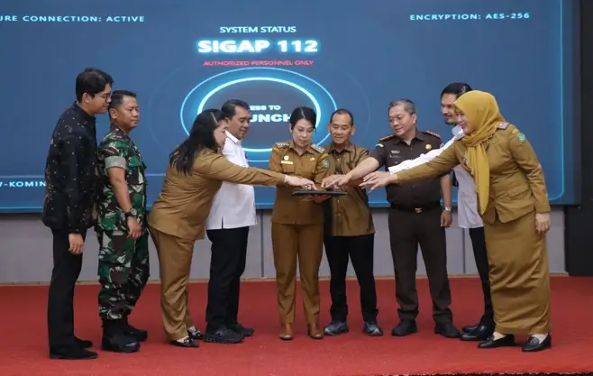 Pemkot Singkawang resmi menghadirkan layanan darurat 24 jam SIGAP 112.