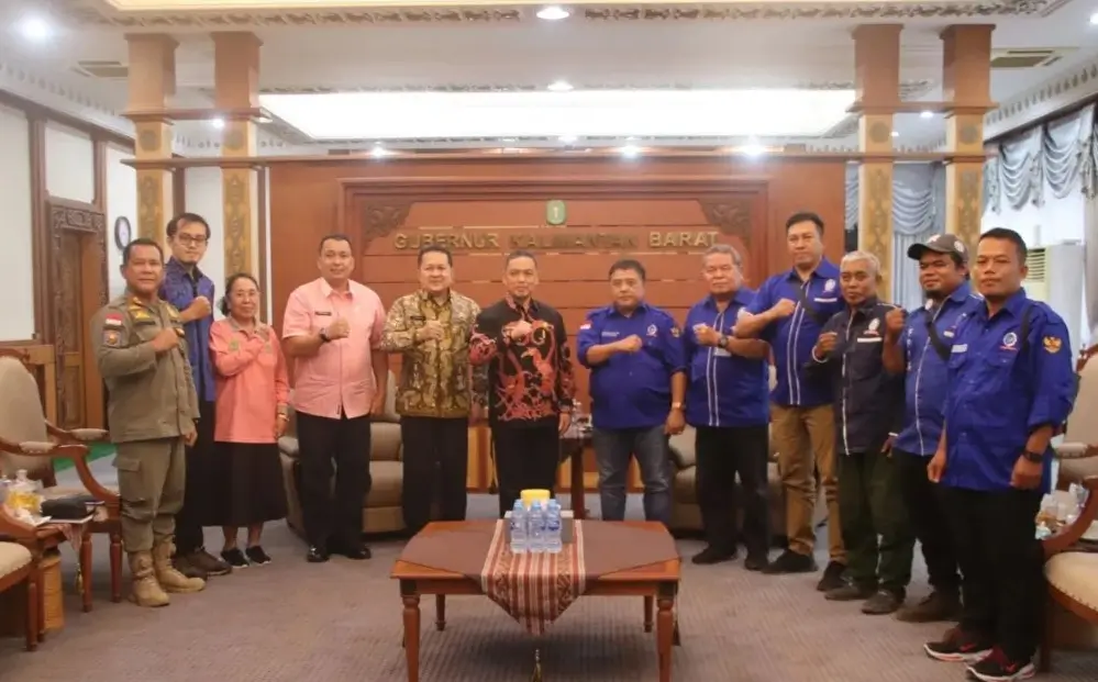 Gubernur Ria Norsan menyampaikan pesan May Day 2026 tentang kesejahteraan buruh Kalbar.