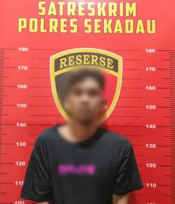 Pelaku pencurian di Sekadau diamankan polisi setelah bobol ventilasi rumah korban.