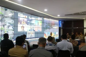 Rakor pengendalian inflasi menjelang Hari Raya Iduladha di Ruang Pontive Center.