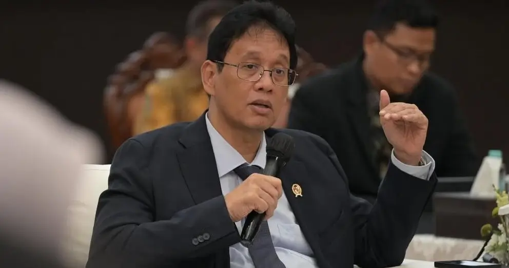 Menteri Keuangan Purbaya Yudhi Sadewa saat konferensi pers APBN Kita edisi Juni 2026 di Jakarta.