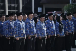 Apel Hari Lahir Pancasila di halaman Kantor Wali Kota Pontianak.