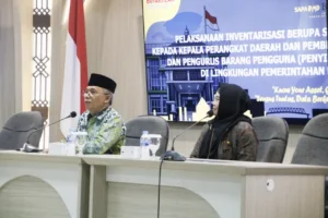 Sekretaris Daerah Kota Pontianak Amirullah membuka Sensus Barang Milik Daerah yang diikuti oleh seluruh perangkat daerah.