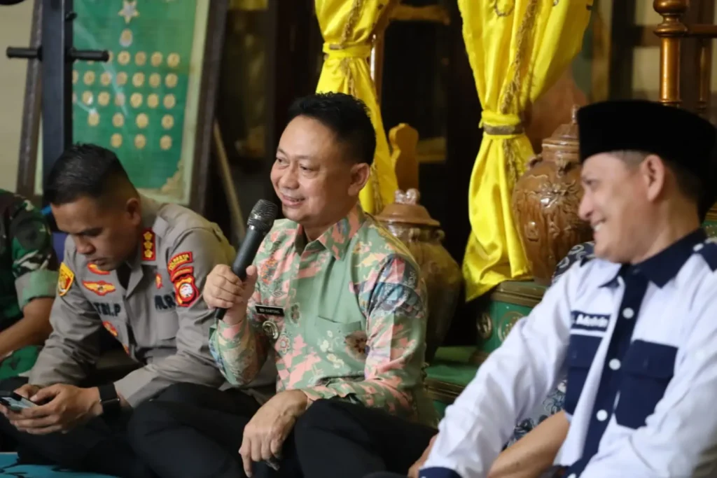 Coffee morning Forkopinda Kota Pontianak yang digelat Istana Kesultanan Kadriah.