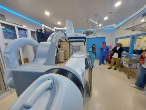 Salah satu layananan medis dari Timberland Medical Centre di Kuching, Sarawak