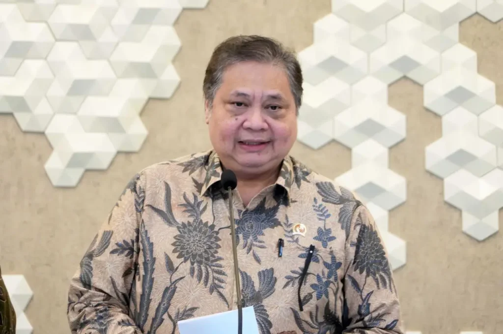 Airlangga Hartarto menyampaikan tanggapan pemerintah terkait laporan MSCI tentang status emerging market Indonesia.