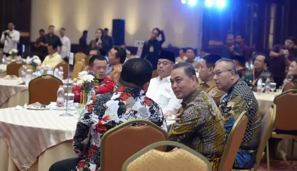 Gubernur Kalimantan Barat Ria Norsan menghadiri Workshop AKPSI dan Sawit Expo 2026 di Jakarta.