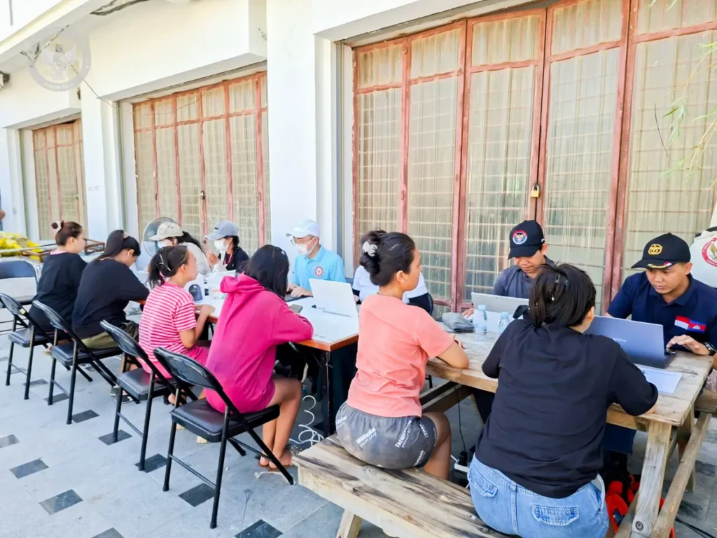 Aktivitas rumah detensi imigrasi di Kamboja tempat WNI menunggu proses pemulangan ke Indonesia.