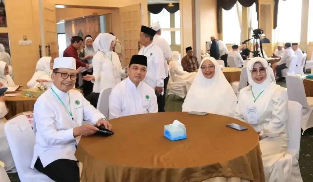 Gubernur Kalbar Ria Norsan menghadiri Rakernas IPHI 2026 di Jakarta Selatan.