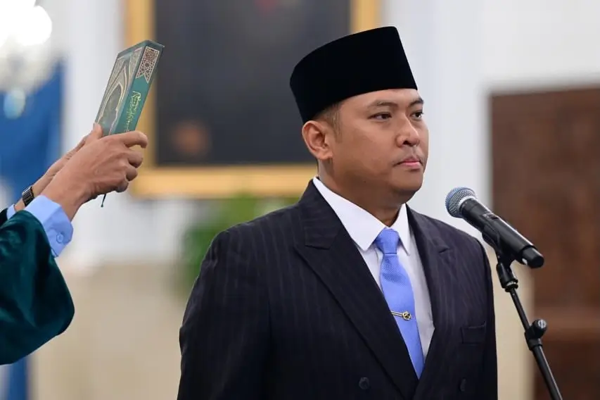 Presiden Prabowo Subianto melantik Sudaryono sebagai Kepala Badan Gizi Nasional (BGN) di Istana Negara, Jakarta.