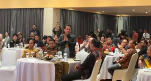 ⁠Wakil Wali Kota Pontianak Bahasan menghadiri Forum TSBLP/CSR Provinsi Kalbar.