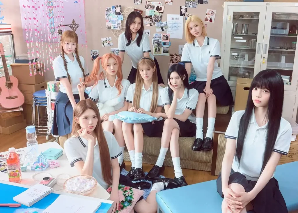 Hearts2Hearts memperluas pasar musik ke Jepang melalui single debut “ICONIC HEART”.