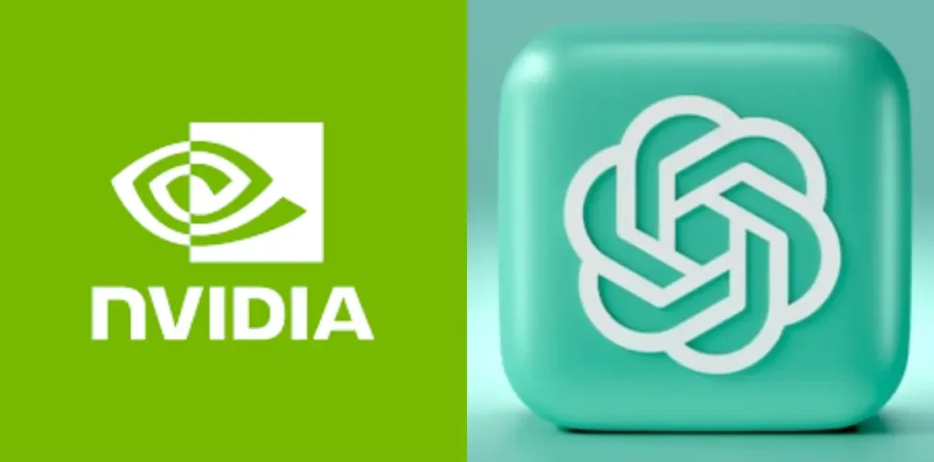 Ilustrasi Nvidia dan OpenAI dalam proyek pusat data kecerdasan buatan berskala besar di Ohio, Amerika Serikat.