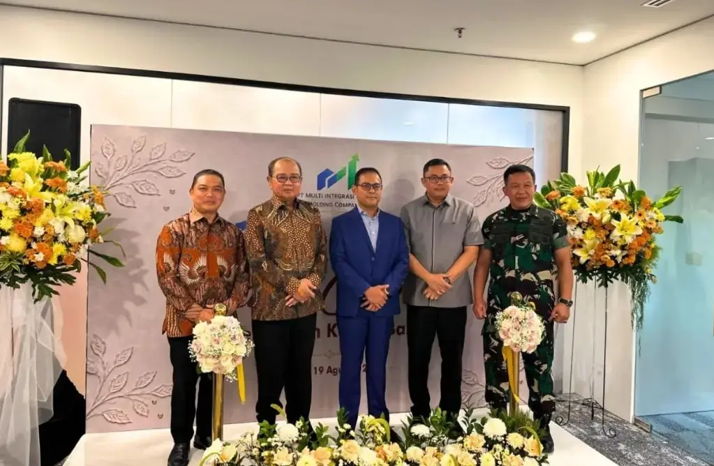 Gubernur Kalbar Ria Norsan menghadiri peresmian kantor baru PT Multi Integrasi Bisnis di Jakarta