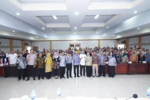 Sosialisasi Antikorupsi Pemerintah Kota Pontianak di Aula Sultan Syarif Abdurrahman, Kantor Wali Kota Pontianak, Kamis (6/8/2026).
