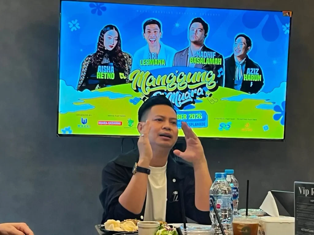 Manggung Di Muara akan menghadirkan musisi Indonesia, Malaysia, dan Brunei di Kuching Waterfront Esplanade.