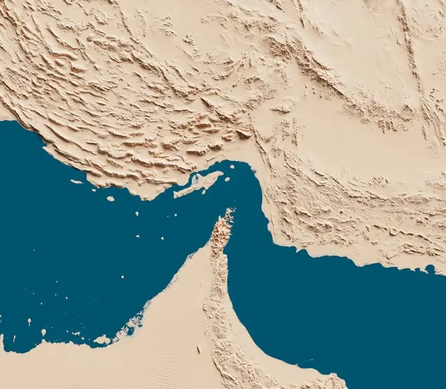 Selat Hormuz di tengah ketegangan Iran dan Amerika Serikat.