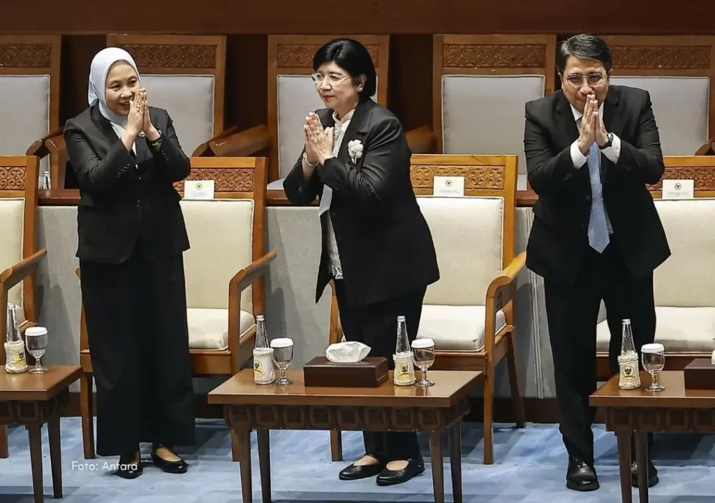 DPR RI menyetujui Destry Damayanti sebagai Gubernur Bank Indonesia periode 2026–2031. (Foto: instagram.com/indonesiago.id)