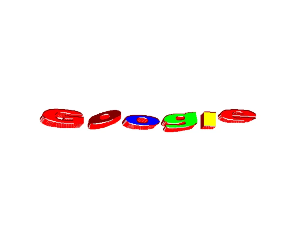 Google Doodle memperingati ulang tahun Google ke-28. (Google)