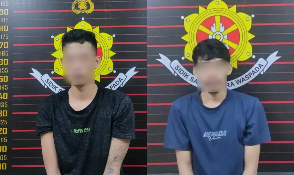 Dua residivis ditangkap terkait pencurian mesin air dan gas 3 kg di Kubu Raya. (Foto: Res-KKR)