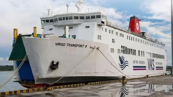 KM Virgo Transport 8 rute Surabaya-Banjarmasin hilang kontak di Laut Jawa. (instagram.com/pt.virgokaryashipping)