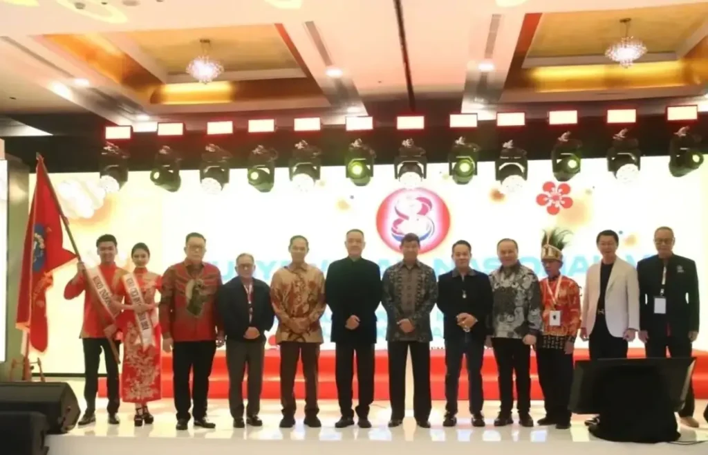 Wakil Gubernur Kalbar Krisantus Kurniawan menghadiri Munas VIII PSMTI di Jakarta.