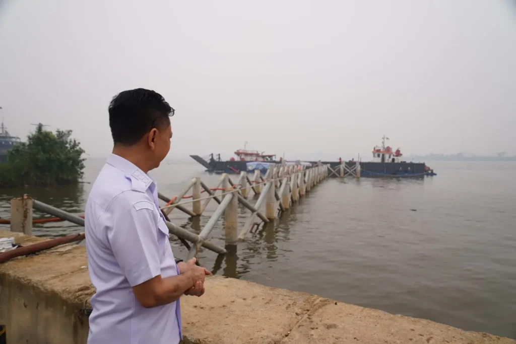 Wali Kota Pontianak Edi Rusdi Kamtono mendorong penguatan sumber air baku Pontianak.