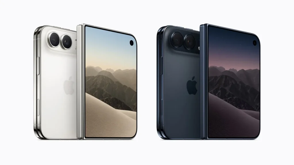 Apple memperkenalkan iPhone Duo sebagai iPhone lipat pertama dengan chip A20 Pro. (Foto: apple.com)