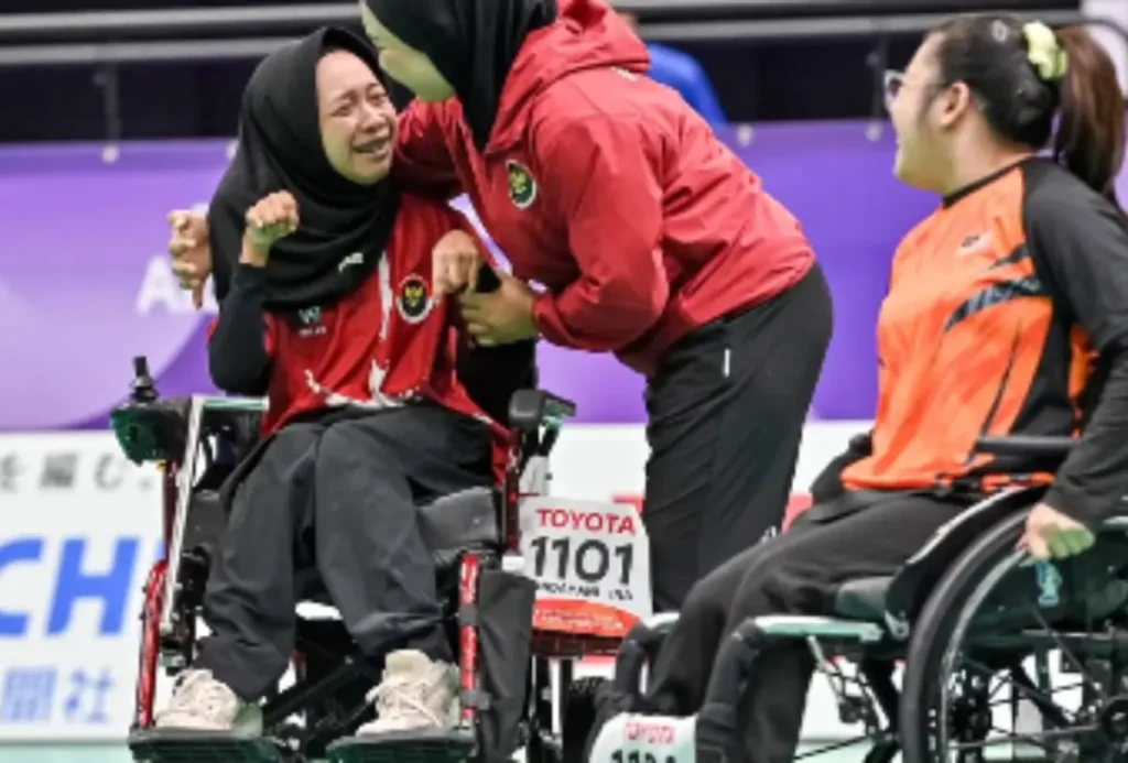 Atlet Indonesia berlaga dalam Asian Para Games Aichi-Nagoya 2026 di Jepang saat kontingen Merah Putih melampaui target perolehan medali emas. (Foto: instagram.com/erickthohir)