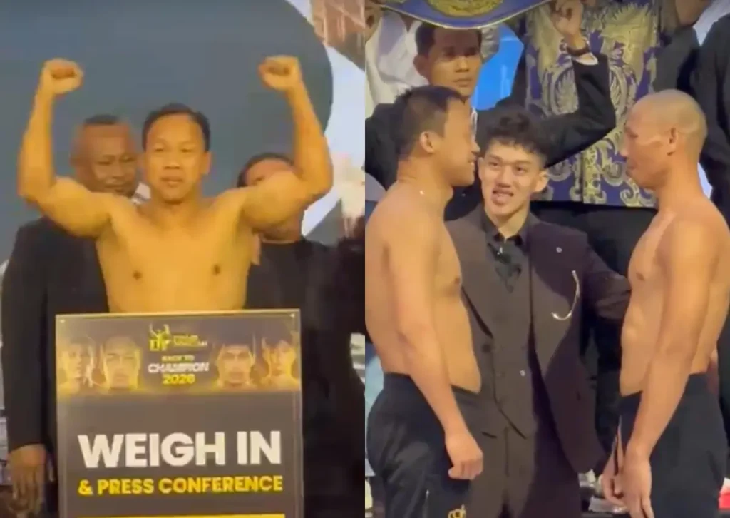 Petinju Kalimantan Barat Daud Yordan siap menghadapi Adore Torres dari Filipina dalam pertandingan tinju The Boxing Senator di Pontianak, Sabtu (10/10/2026).