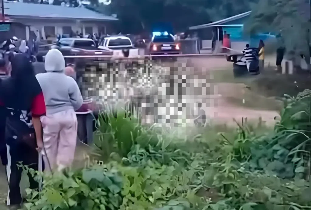 kasus dugaan pembunuhan seorang WNI perempuan di Tawau, Sabah, Malaysia, setelah cekcok rumah tangga. (Foto: facebook.com/MerotaiBesar)