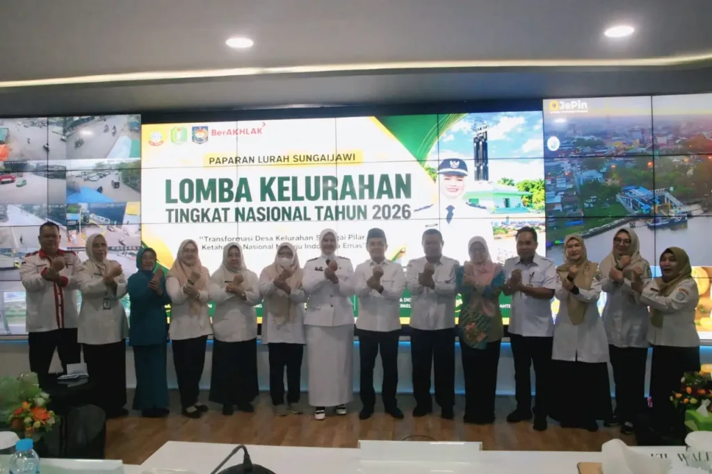 Wakil Wali Kota Pontianak Bahasan usai Pemaparan dan Wawancara Calon Juara Penjaringan Desa dan Kelurahan Berprestasi Tingkat Nasional 2026 di Pontive Center, Rabu (7/10/2026).