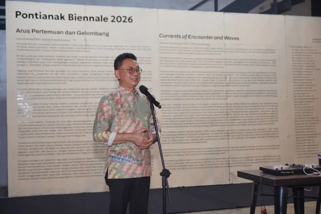 Wali Kota Pontianak Edi Rusdi Kamtono terkait pemanfaatan Kantor Pos Lama di Jalan Rahadi Usman yang berstatus bangunan cagar budaya.