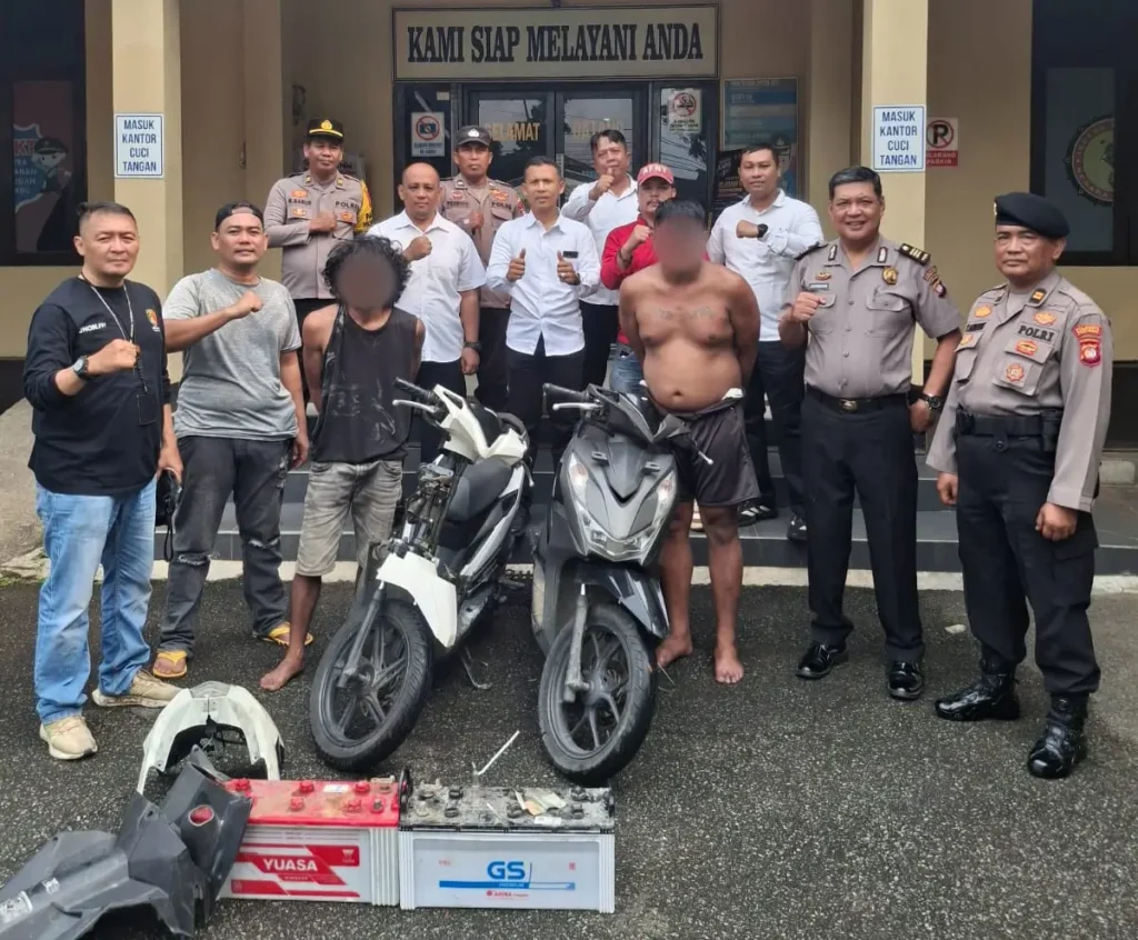 Tim Spartan Polsek Pontianak Barat menangani kasus dugaan pencurian sepeda motor dengan modus berpura-pura menolong korban.