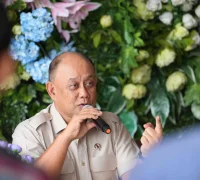 Dadan Hindayana saat menjabat sebagai Kepala Badan Gizi Nasional sebelum resmi digantikan oleh Nanik S Deyang.