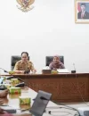 Rapat koordinasi Pemprov Kalbar bersama KPAI membahas penguatan pengawasan lintas sektor untuk mencegah TPPO anak dan bayi di Kalbar.