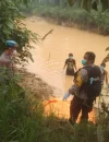Lansia 83 tahun ditemukan meninggal di Sungai Tayan Sanggau. (Res-Sgu)